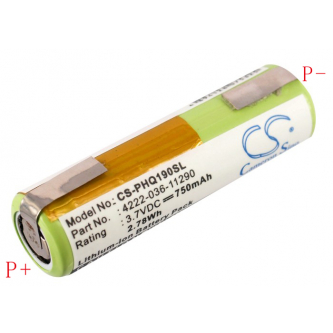 Philips HQ8250/036-11290 750mAh Li-ion 3.7V (Cameron Sino)