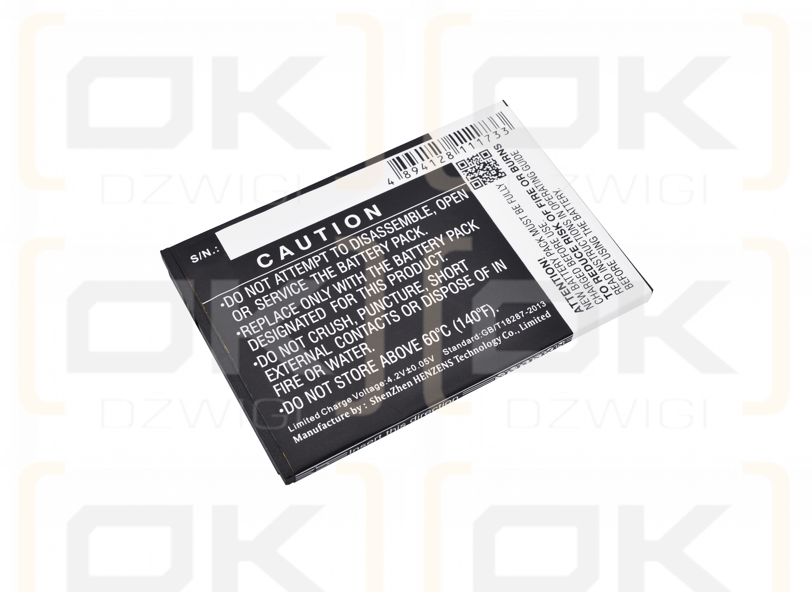 Philips Xenium V387 / AB4400AWMC 4700 mAh Li-Polymer 3,7 V (Cameron Sino)