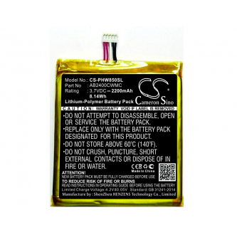 Philips W8500 / AB2400CWMC 2200 mAh Li-Polymer 3,7 V (Cameron Sino)