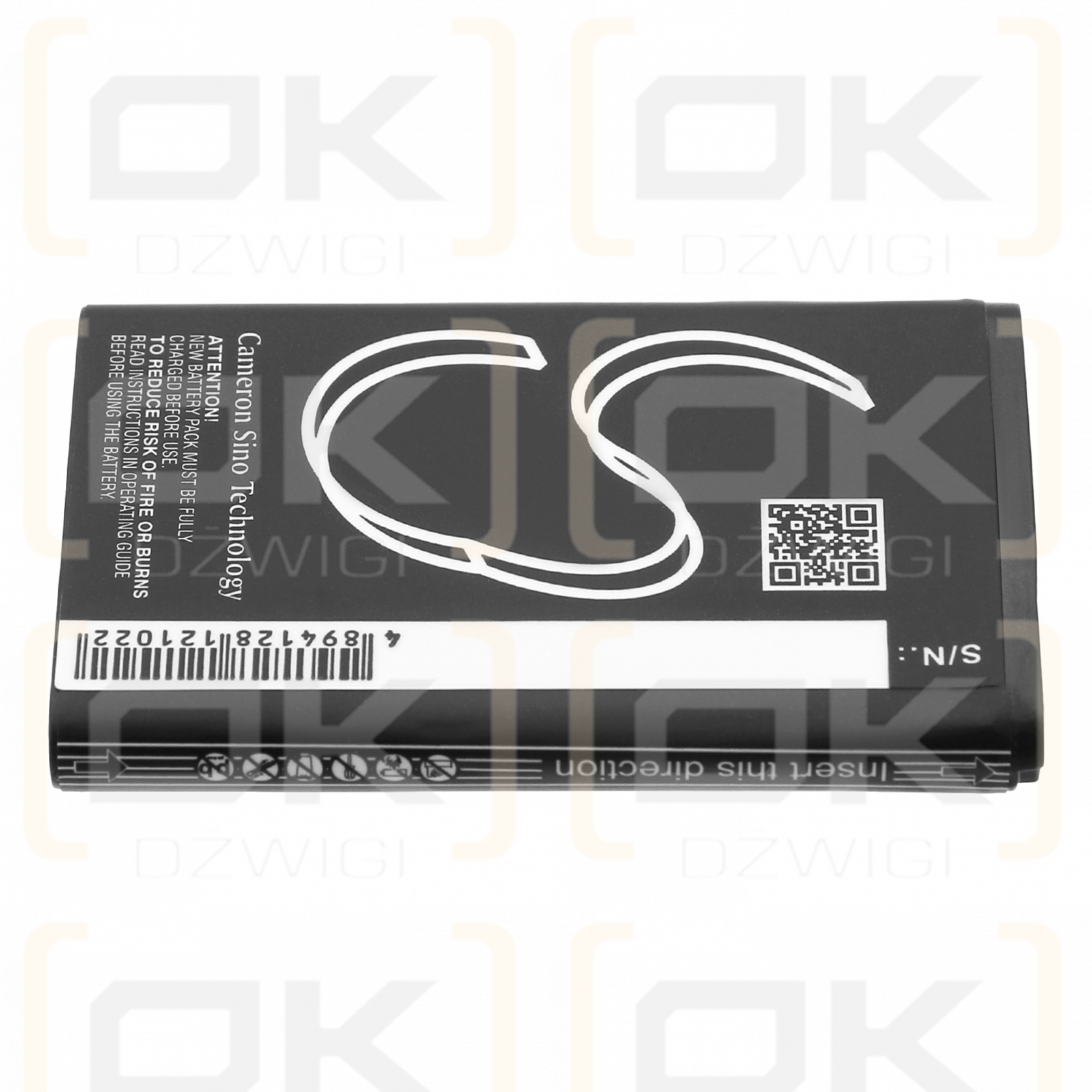 Philips Xenium 128 / AB1050CWMC 1100 mAh Li-Ion 3,7 V (Cameron Sino)