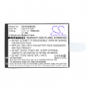 Philips Xenium E320 / A20VDP/3ZP 1000 mAh Li-ion 3.7 V (Cameron Sino)