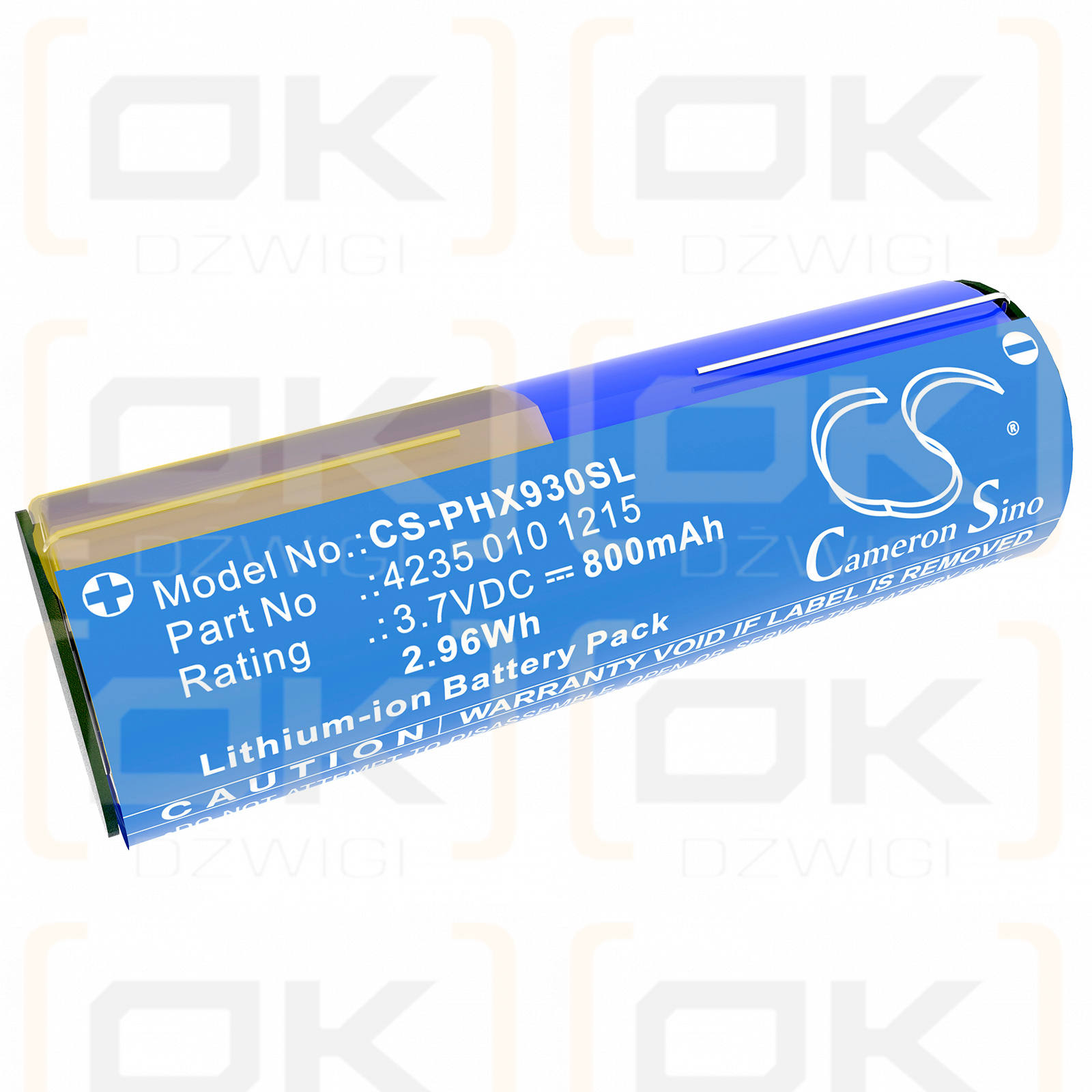 Philips HX9390 / 4235 010 13068 800 mAh Li-Ion 3,7 V (Cameron Sino)