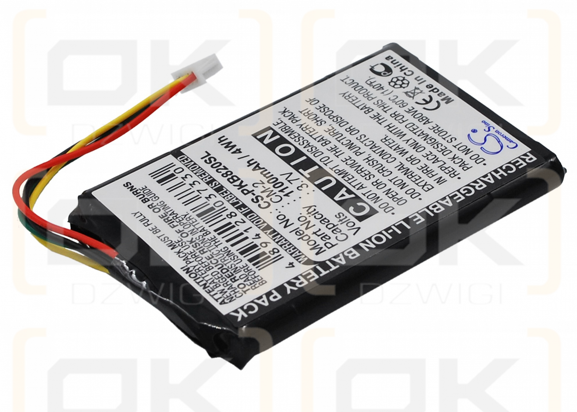 Packard Bell Compasso 500 / CM-2 1100 mAh Li-Ion 3,7 V (Cameron Sino)