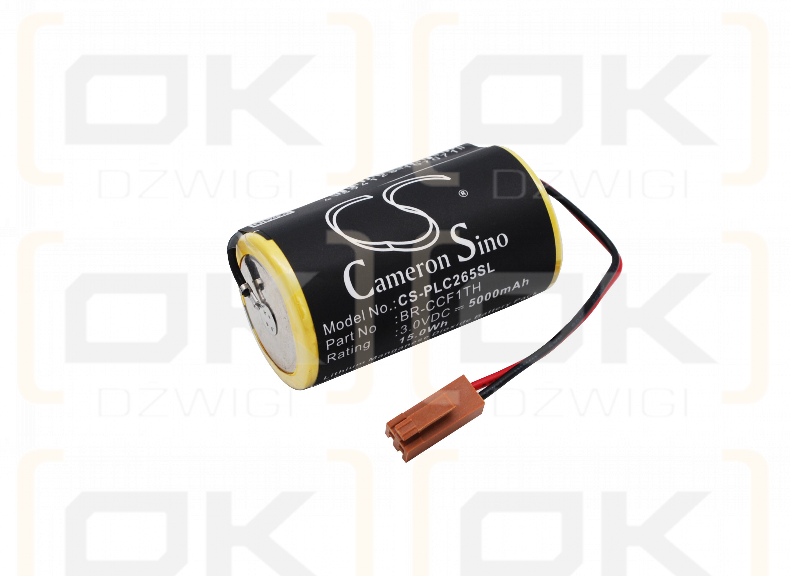 Panasonic / BR-CCF1TH 5000 mAh Li-MnO2 3,0 V (Cameron Sino)