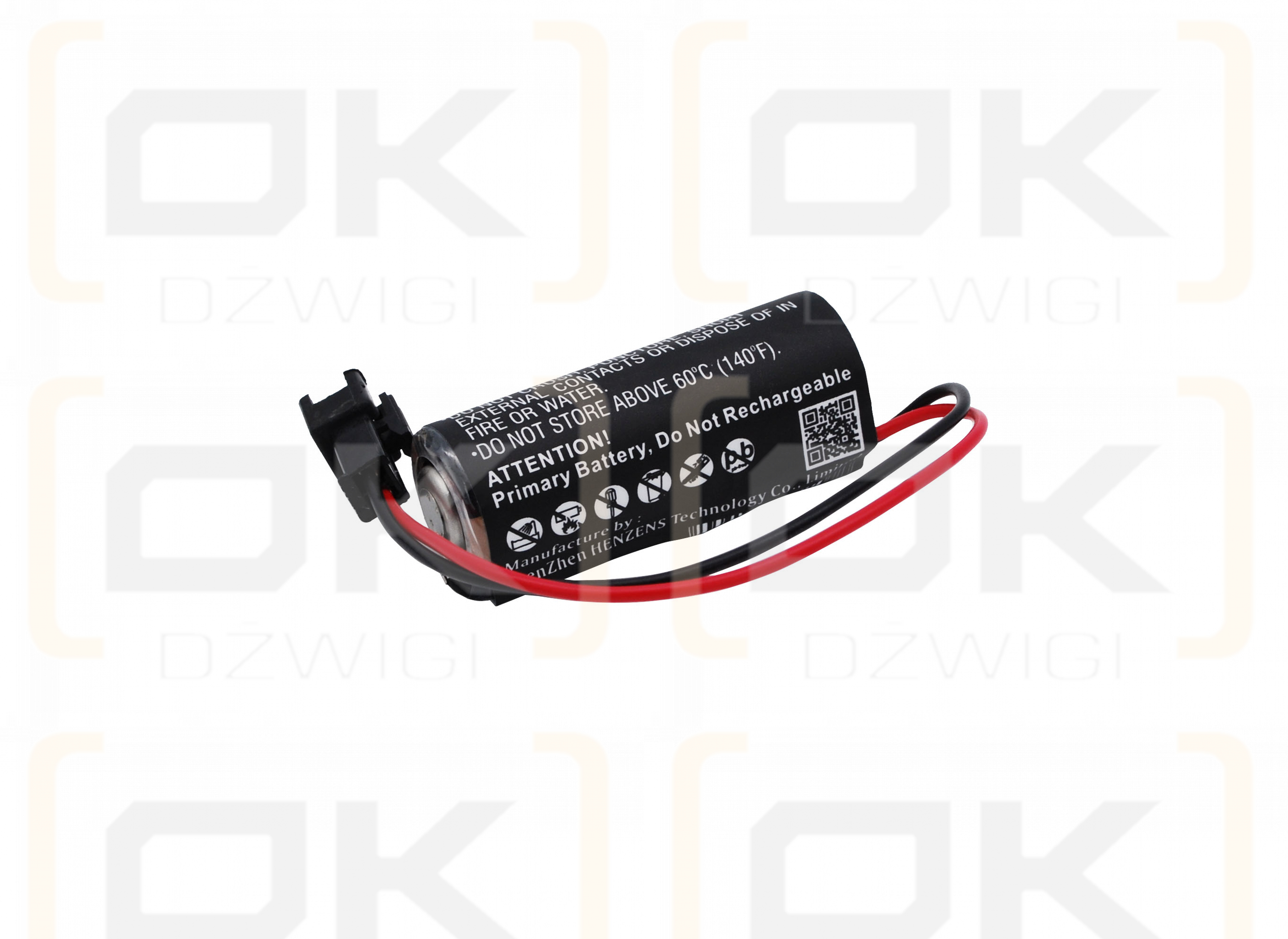 Sanyo CR8.LHC / CR17450 2600 mAh Li-MnO2 3,0 V (Cameron Sino)