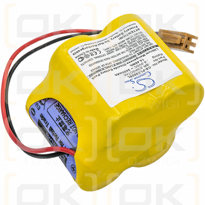 Fanuc BETA iSVSP CNC-Systemverstärker / A98L-0031-0025 2400 mAh Li-MnO2 6,0 V (Cameron Sino)