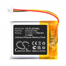 Plantronics RIG 700Pro Kabelloses Headset / 6254361836 750 mAh Li-Polymer 3,7 V (Cameron Sino)