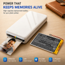 Replacement Battery for Polaroid MIDC157 / SR36100132P 4800 mAh Li-Polymer 3.8 V (Cameron Sino)