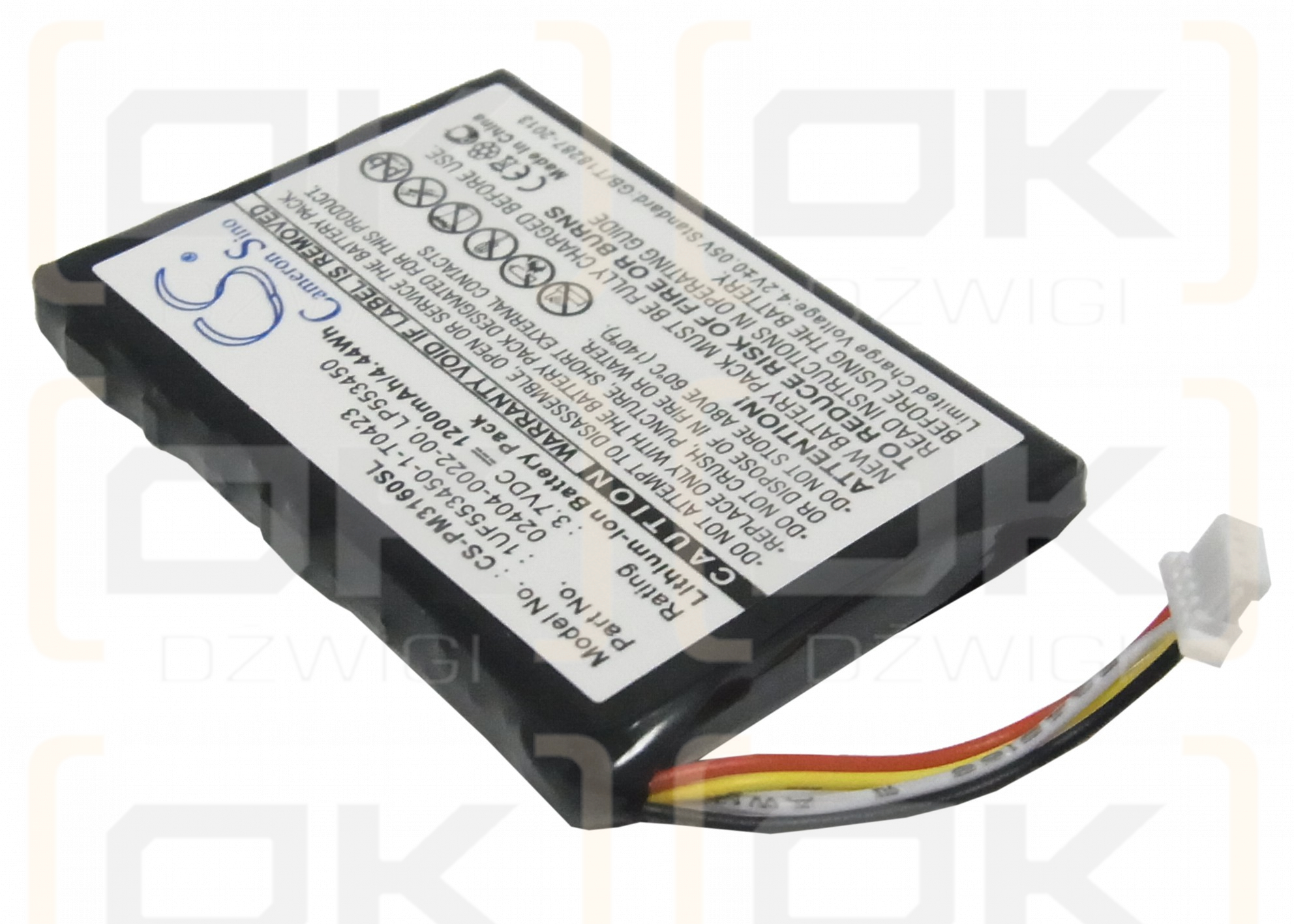 Cisco S1240 / 02404-0022-00 1200mAh Li-ion 3.7V (Cameron Sino)