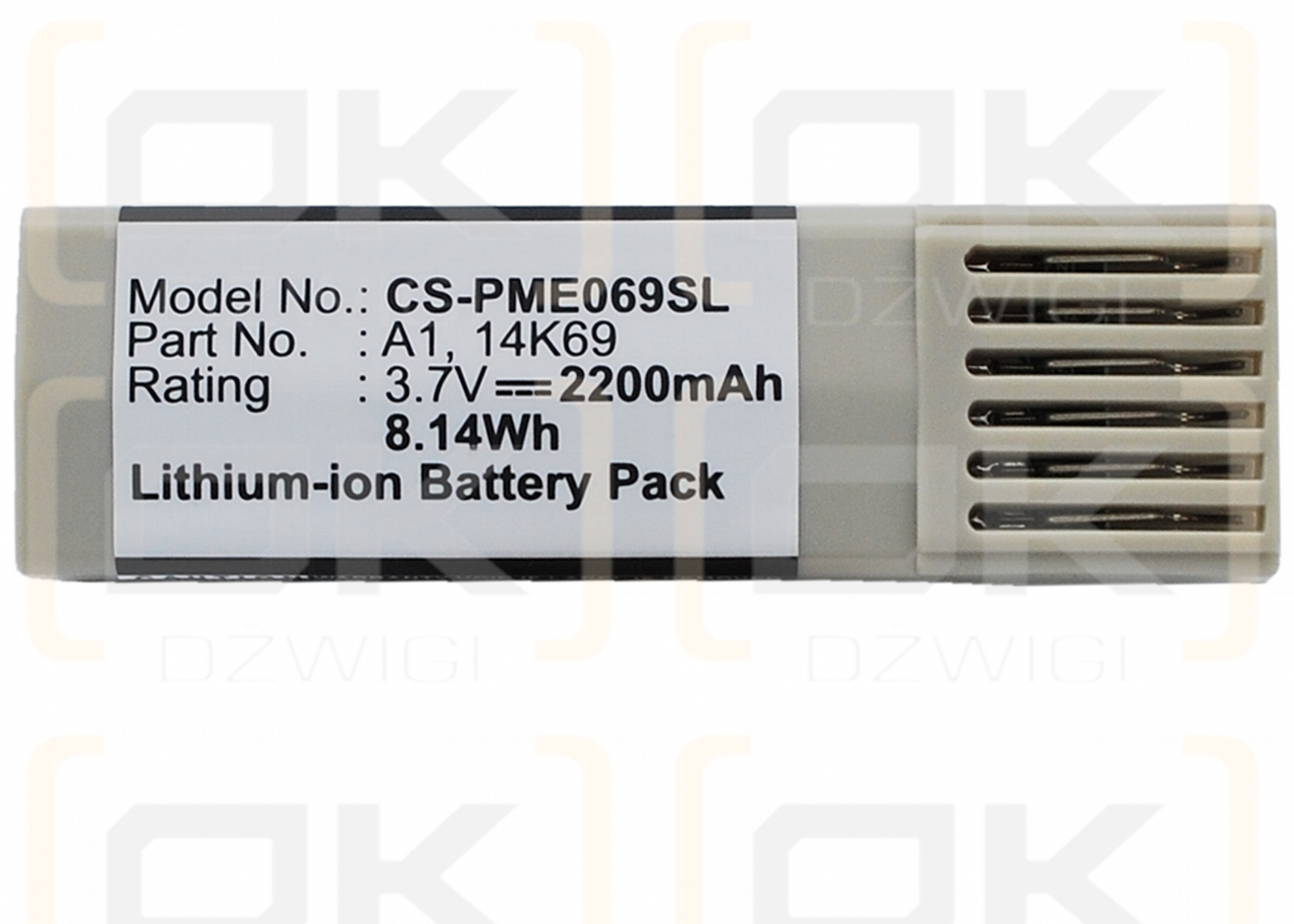 Сменный аккумулятор для Pure One Mi Union Jack / A1 2200 мАч Li-ion 3,7 В (Cameron Sino)