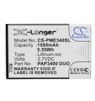 Prestigio MultiPhone 3400 Duo / PAP3400 DUO 1500 mAh Li-ion 3.7 V (Cameron Sino)