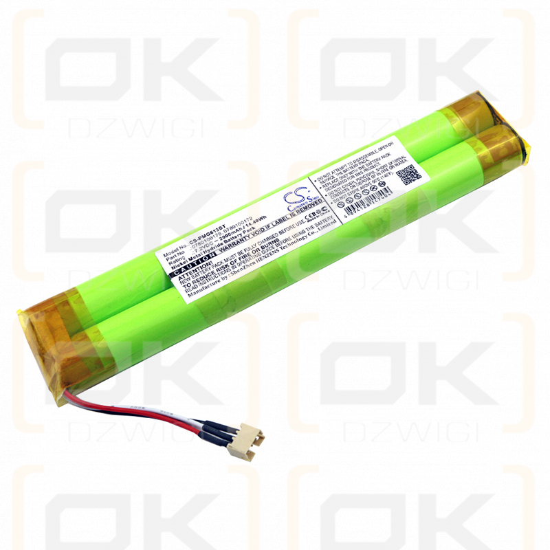 Paradox MG6030 / 0780100178 2000mAh Ni-MH 7.2V (Cameron Sino)