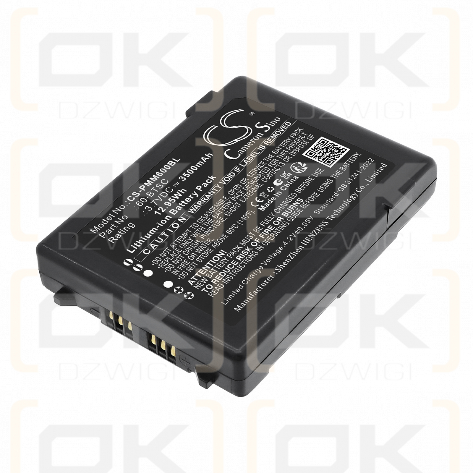 Point Mobile PM60 / 60-BTSC 3500 mAh Li-ion 3,7 V (Cameron Sino)