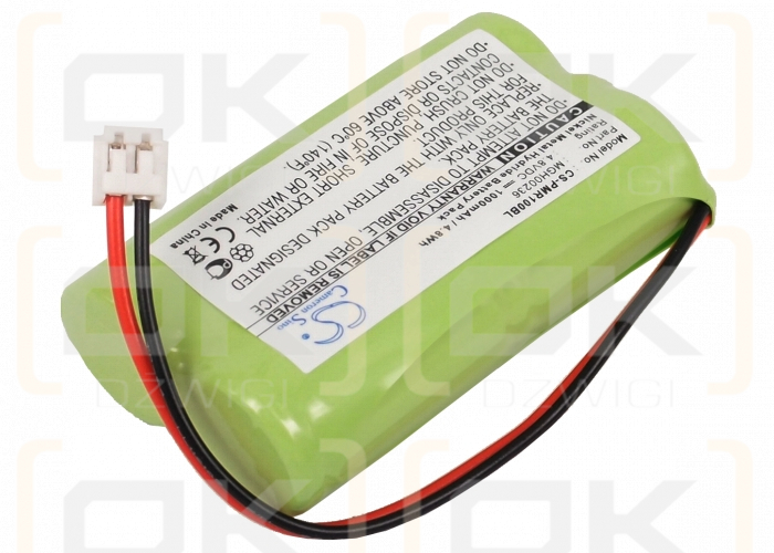 TOPCARD PMR100 / MGH00236 1000 mAh Ni-MH 4,8 V (Cameron Sino)