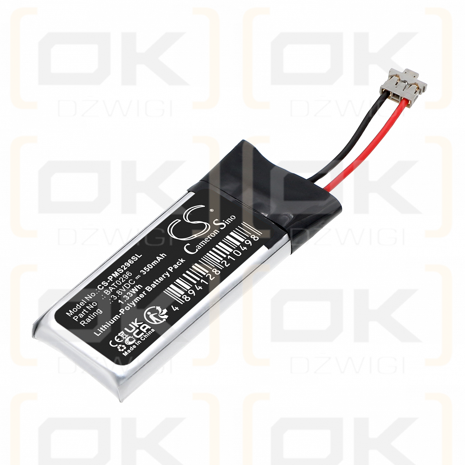 Philip Morris iQos / BAT0296 350mAh Li-Polymer 3.8V (Cameron Sino)