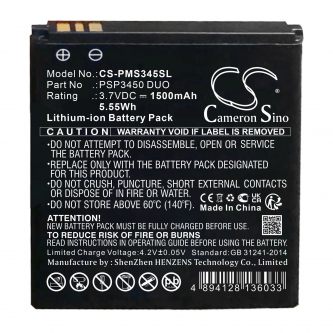 Prestigio PSP3450 DUO / PSP3450 DUO 1500 mAh Li-Ion 3,7 V (Cameron Sino)