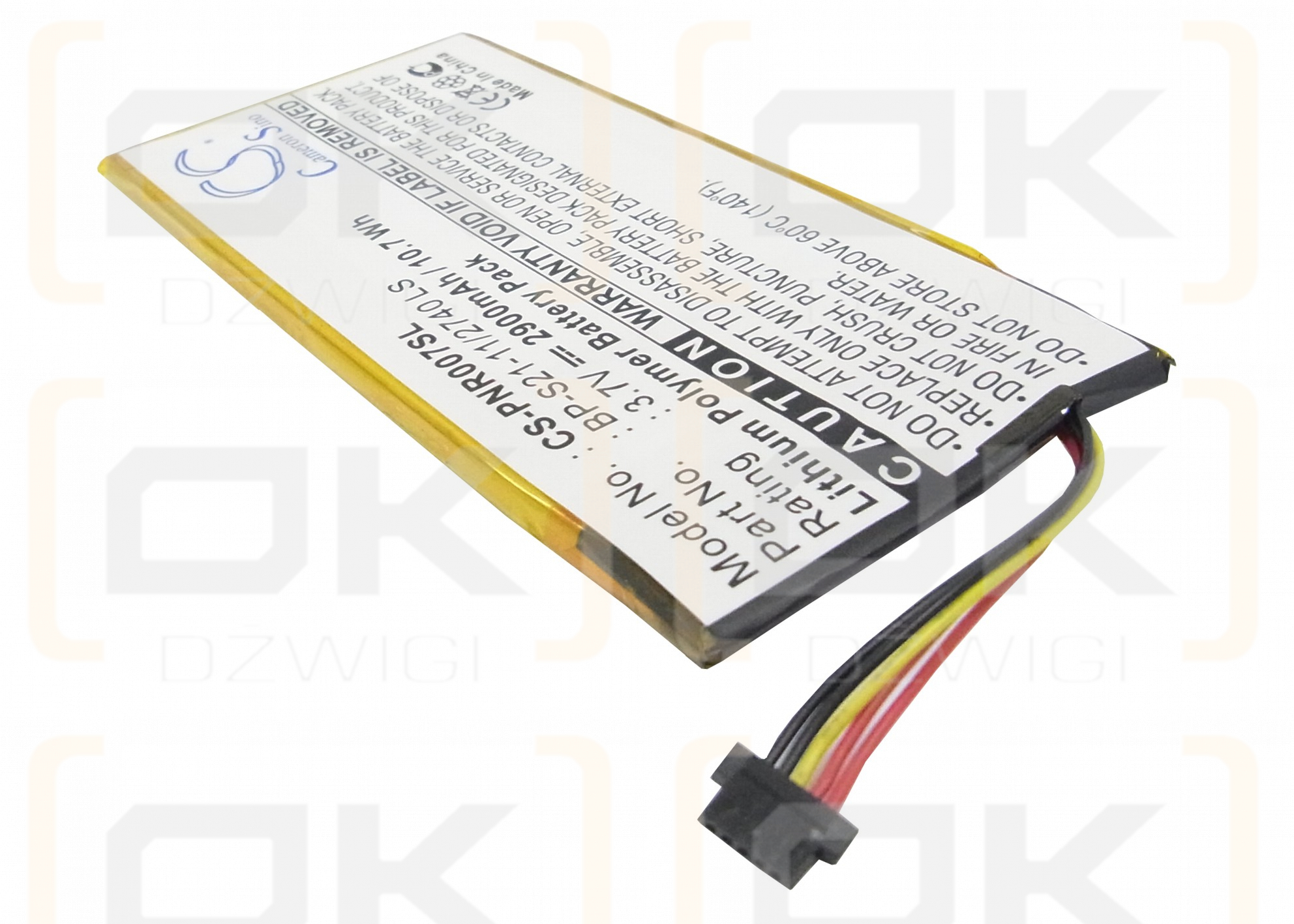 Pandigital PRD07T20WBL1 / BP-S21-11/2740 LS 2900mAh Li-Polymer 3.7V (Cameron Sino)