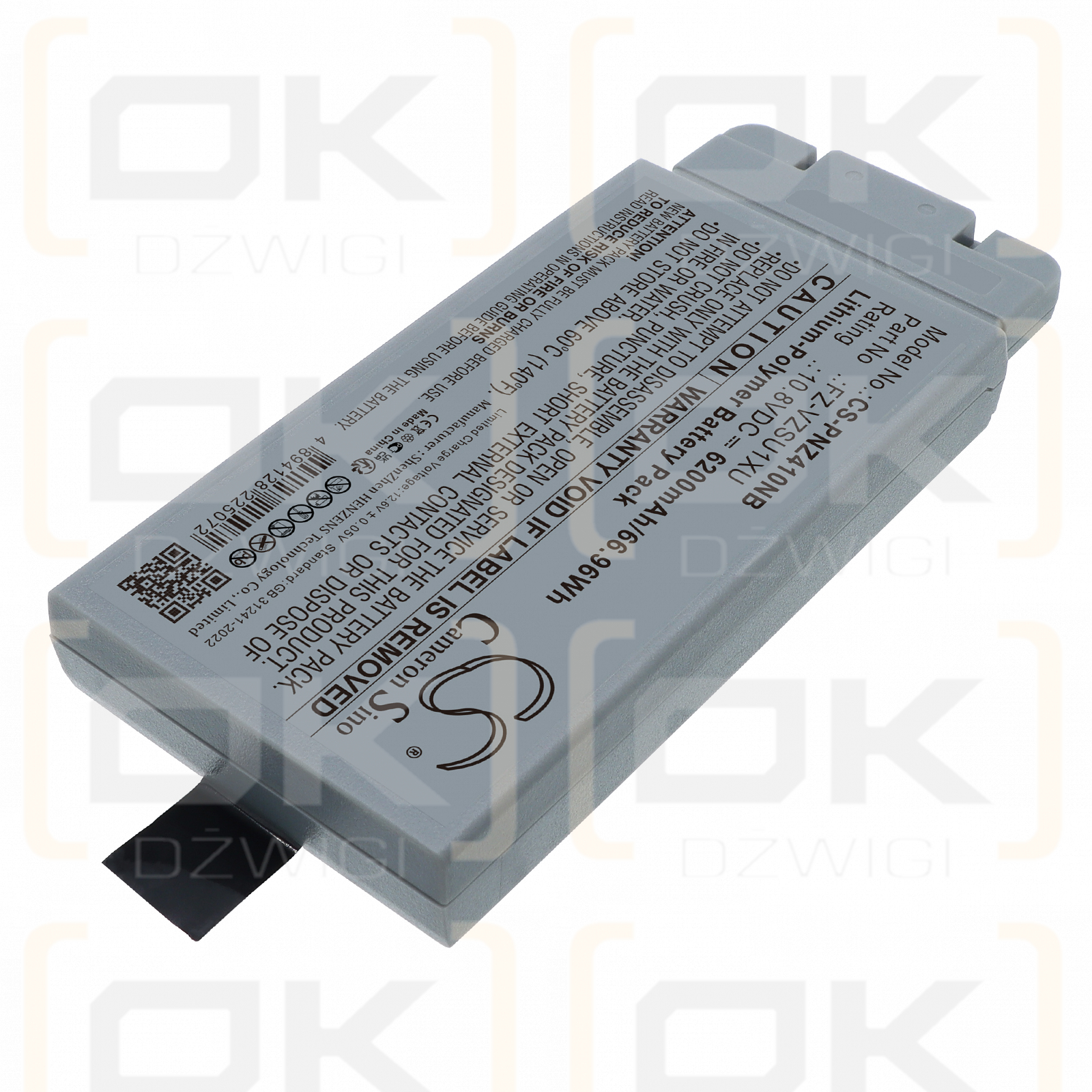 Panasonic Toughbook FZ-40 / FZ-VZSU1XU 6200 mAh Li-Polymer 10.8 V (Cameron Sino)