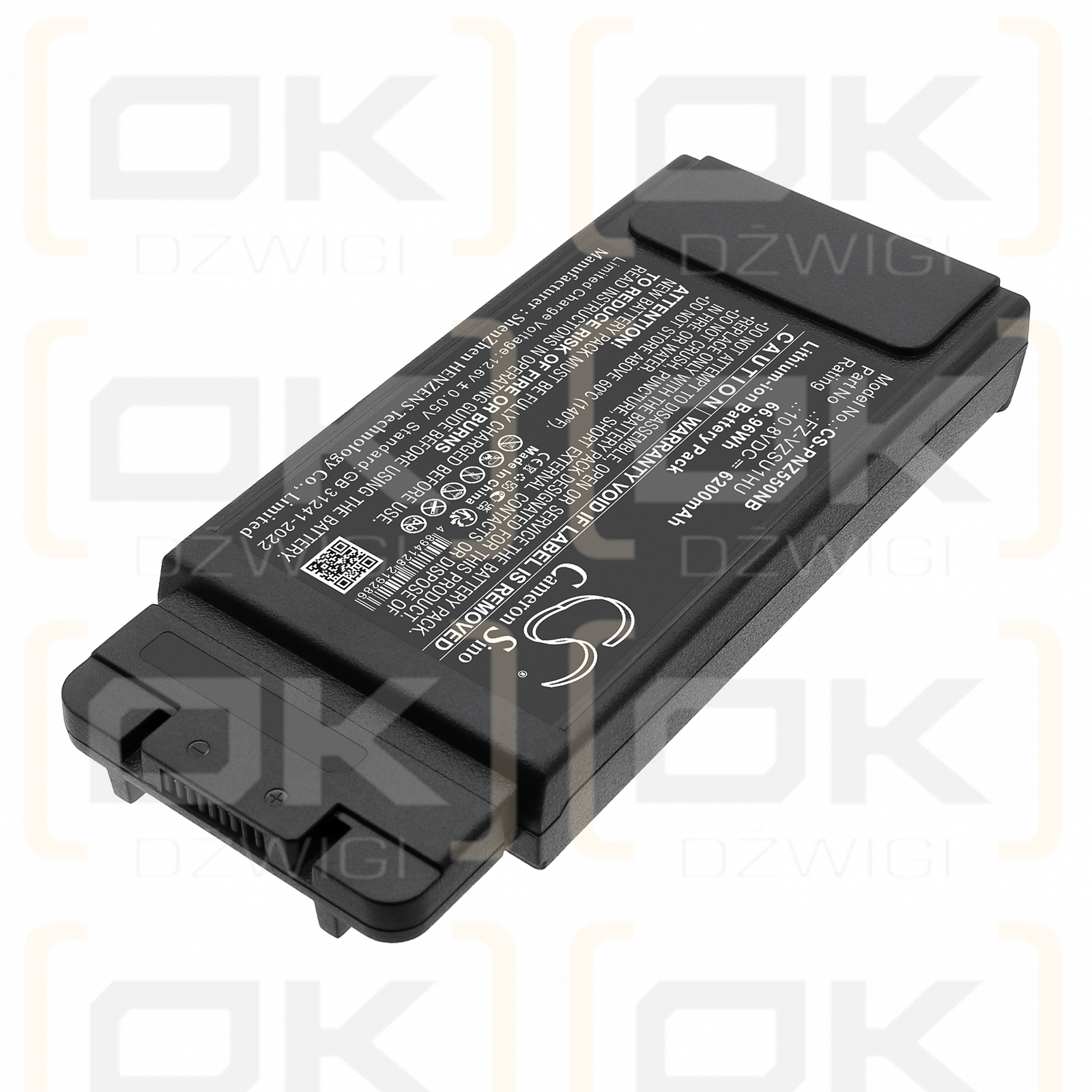 Panasonic Toughbook FZ-55 MK3 / FZ-VSD55151W 6200 mAh, batería de iones de litio de 10,8 V (Cameron Sino)