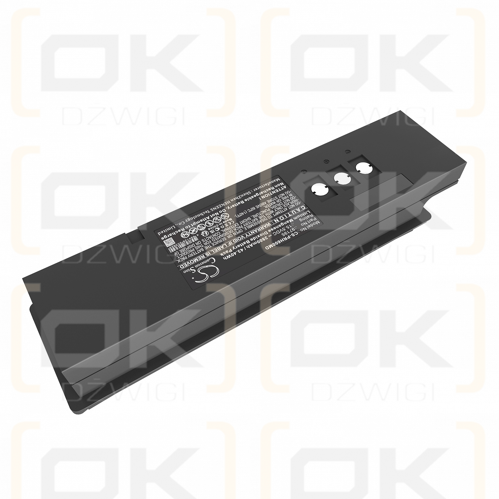 Primedic Type M250 / 97195 2800mAh Li-MnO2 15.5V (Cameron Sino)