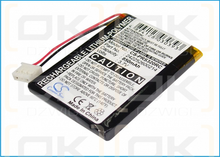 Philips SRT932010 / 242252600214 850mAh Li-Polímero 3.7V (Cameron Sino)