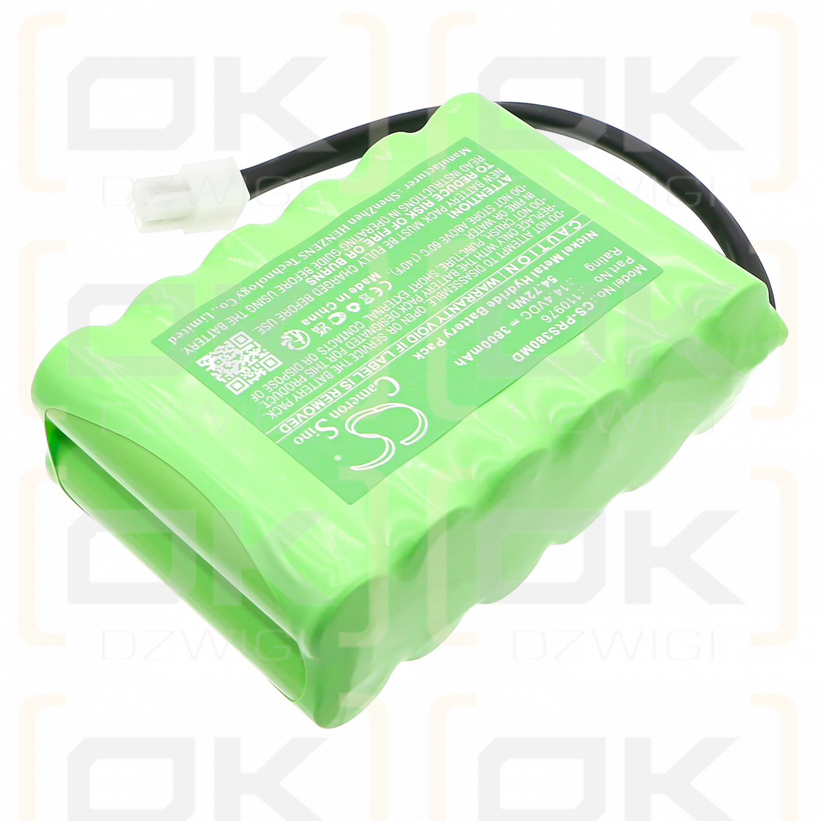 Progetti Defibrillator Rescue Life 38 / 110976 3800 mAh Ni-MH 14,4 V (Cameron Sino)