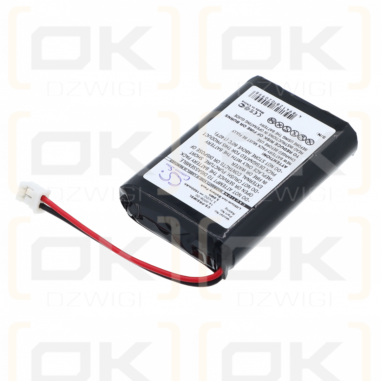 Palm Visor Prism / 14-0006-00 1600 mAh Li-ion 3.7 V (Cameron Sino)