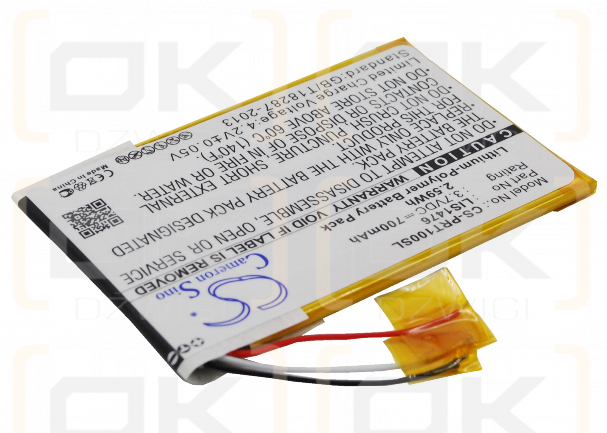 Sony PRS-T3E / LIS1476 700mAh Li-Polímero 3.7V (Cameron Sino)