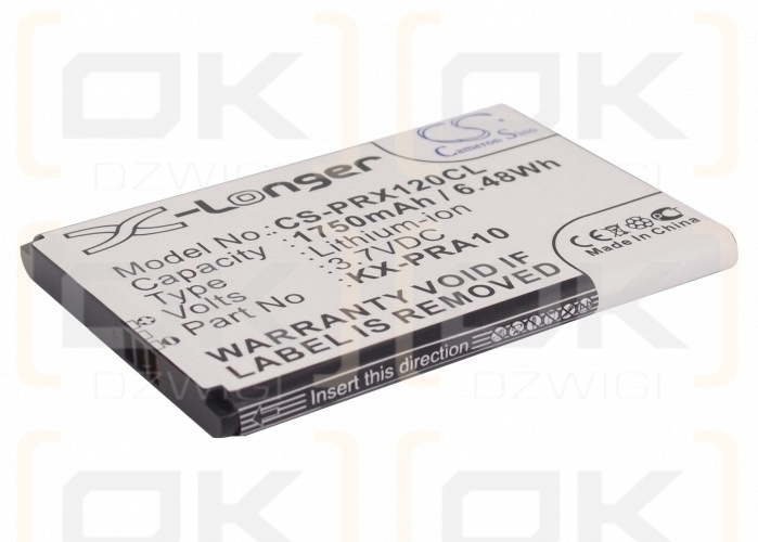 Panasonic KX-PRX150GW / KX-PRA10 1750mAh Li-ion 3.7V (Cameron Sino)