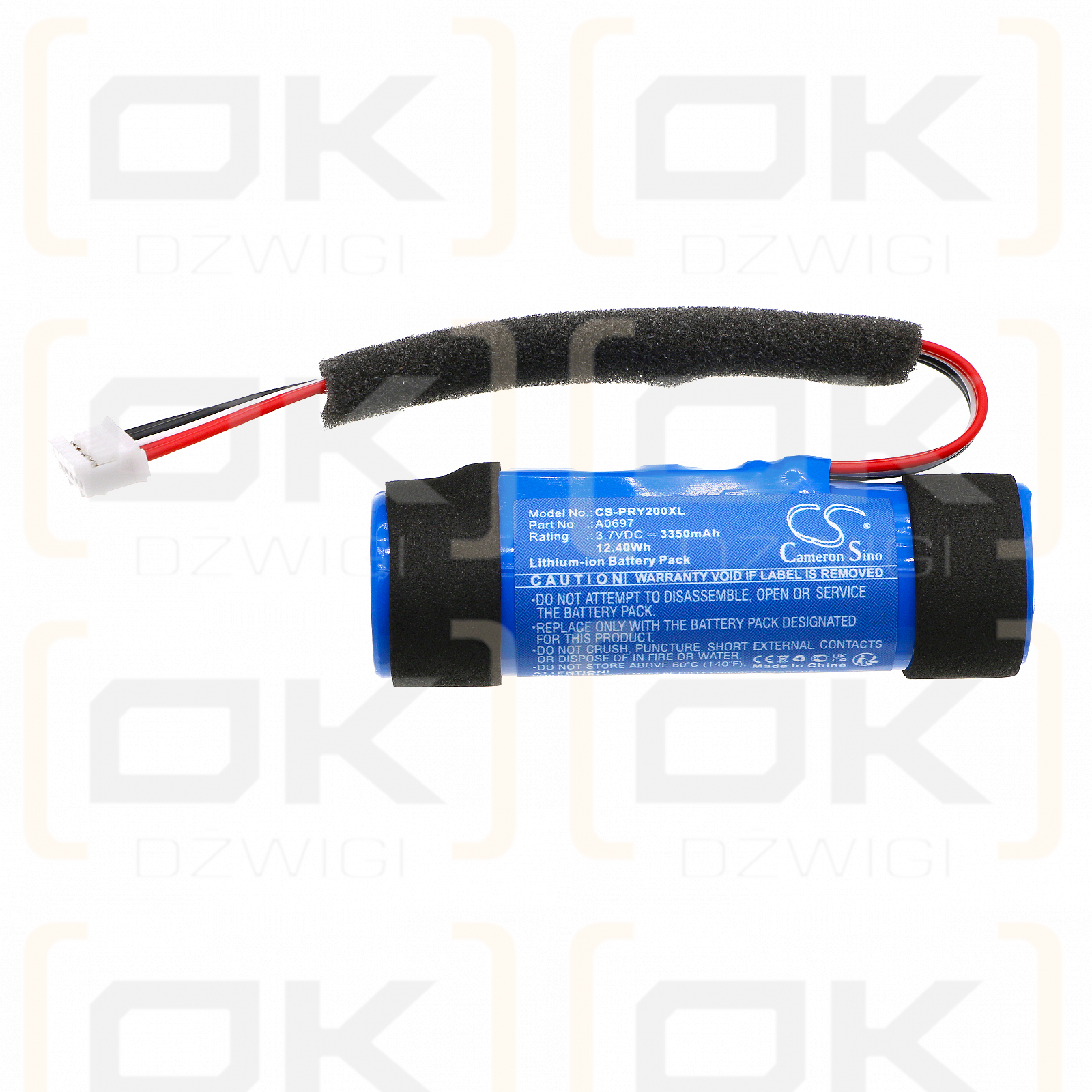 Poly SY20 USB-A / A0697 3350mAh Li-ion 3.7V (Cameron Sino)