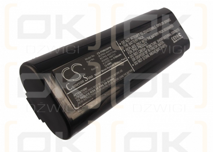 Paslode IM325/80 CTQ / BCPAS-404717 2100 mAh Ni-MH 6,0 V (Cameron Sino)