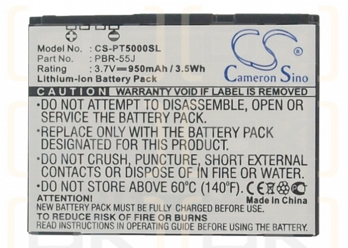 AT&T P6020 / PBR-55J 950 mAh Li-Ion 3,7 V (Cameron Sino)