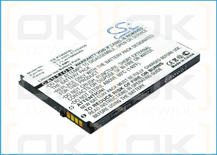 Pantech ADR8995VW / BTR-8995 1400 mAh Li-Ion 3,7 V (Cameron Sino)