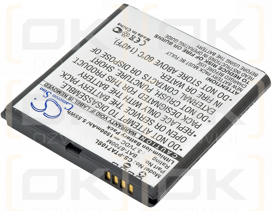 Sky IM-A730S / BAT-6700M 1500 mAh Li-ion 3.7 V (Cameron Sino)