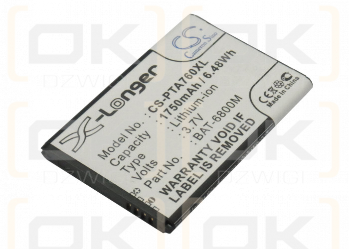 Batería de repuesto para Sky IM-A780L / BAT-6800M 1750mAh Li-ion 3.7V (Cameron Sino)