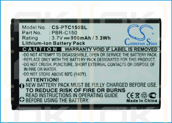 Pantech C150 / PBR-C150 900 mAh Li-Ion 3,7 V (Cameron Sino)