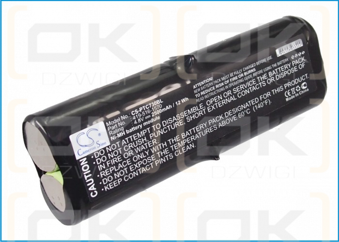 Referenz PTC-912DS / 419-526-1570 2500 mAh Ni-MH 4,8 V (Cameron Sino)