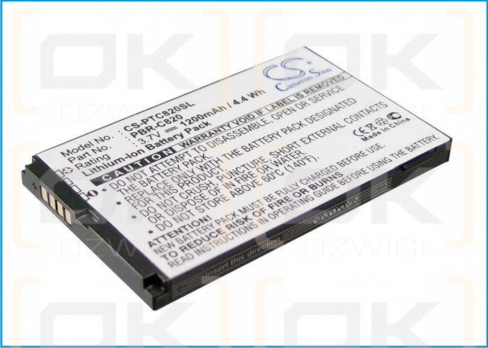 Pantech Matrix Pro Dou II / PBR-C820 1200 mAh Li-ion 3.7 V (Cameron Sino)