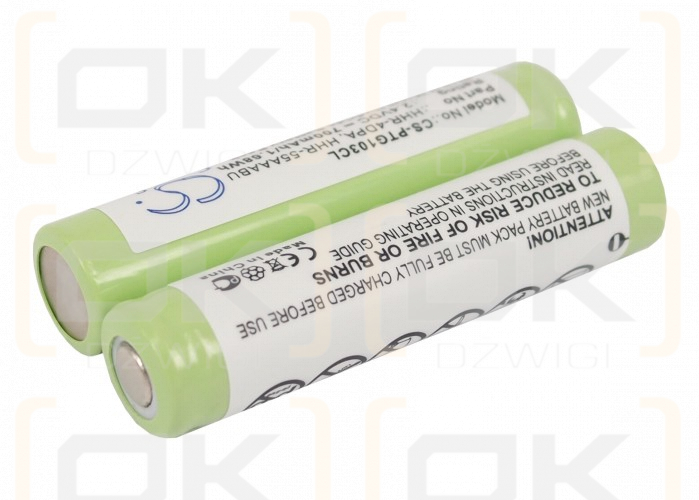 Panasonic KX-TH1212B / HHR-4DPA 700mAh Ni-MH 2.4V (Cameron Sino)