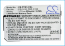 Pantech C120 / PG-1410 550 mAh Li-Ion 3,7 V (Cameron Sino)