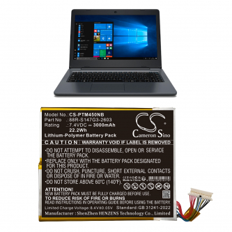 Positivo Vaio C14 / 88R-S147G3-2603 3000mAh Li-Polymer 7.4V (Cameron Sino)