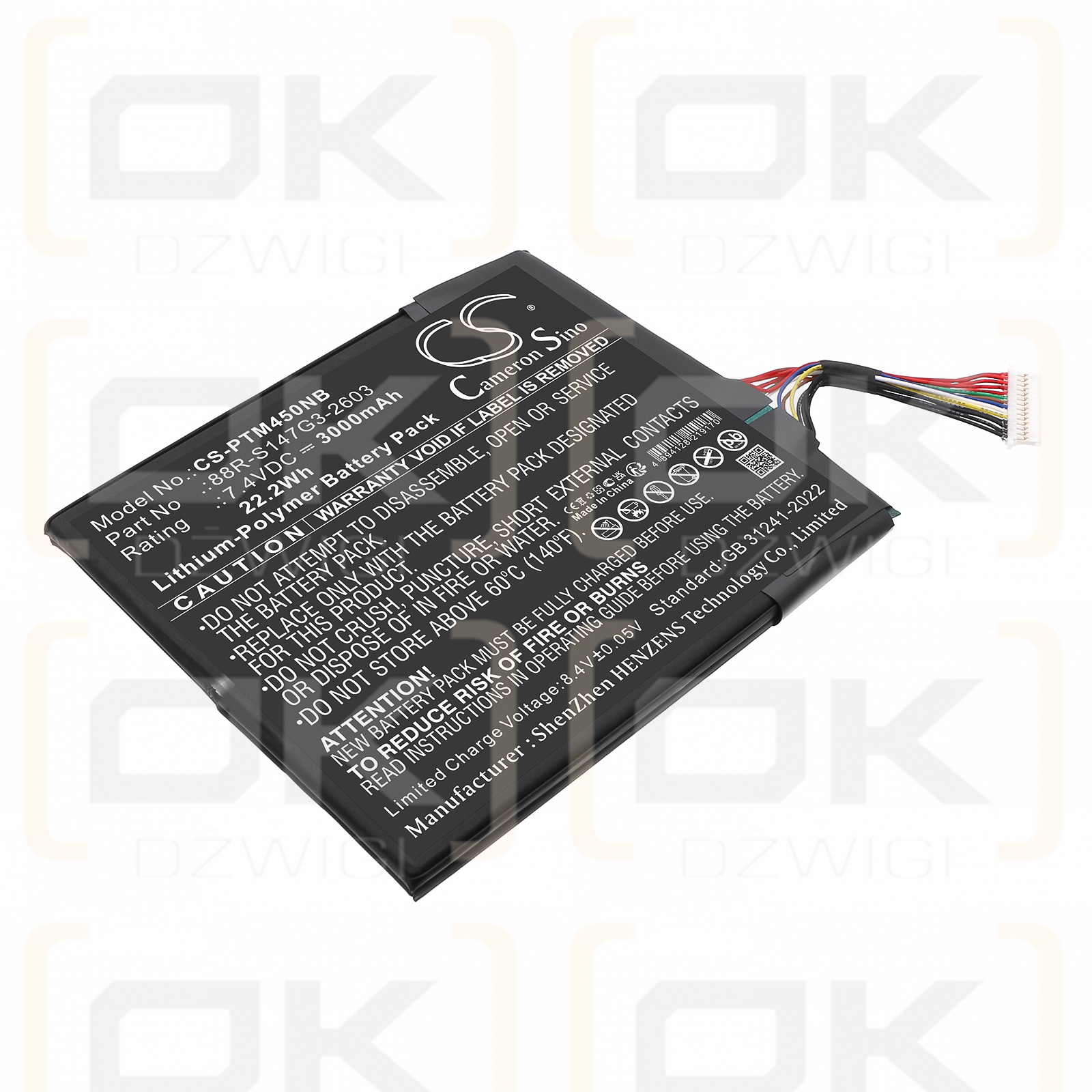 Positivo Vaio C14 / 88R-S147G3-2603 3000mAh Li-Polímero 7.4V (Cameron Sino)