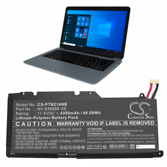 Positivo Master N2140 / NV-636668-3S 4350mAh Li-Polymer 11.4V (Cameron Sino)