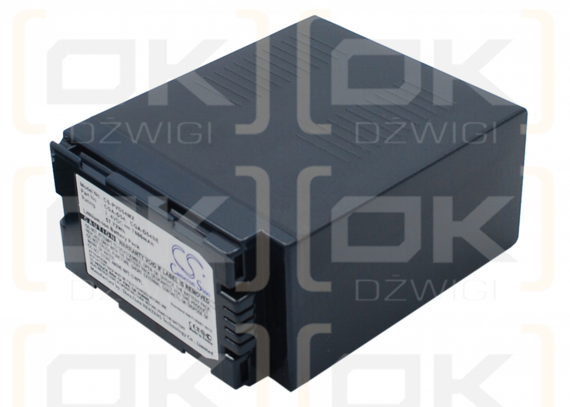 Panasonic AG-AC-90 / CGA-D54 7800mAh Li-ion 7.4V (Cameron Sino)