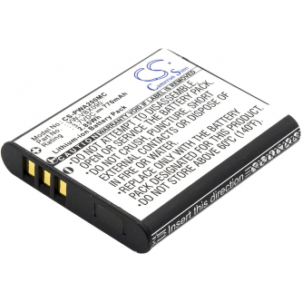 Panasonic HX-WA3GK / VW-VBX090 770mAh Li-ion 3.7V (Cameron Sino)