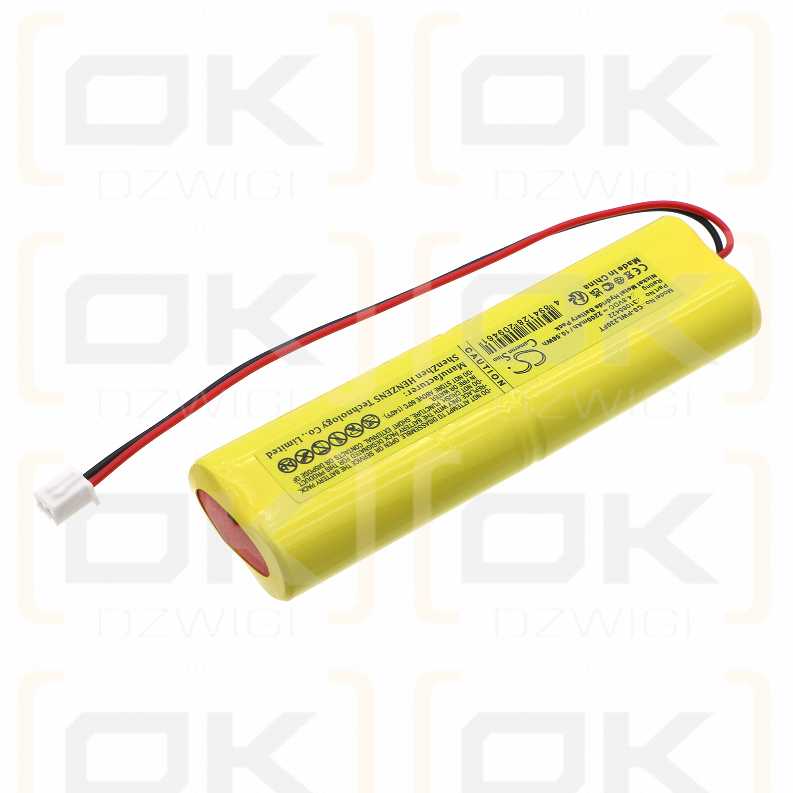 Perel EWL23 / 31065422 2200 mAh Ni-MH 4,8 V (Cameron Sino)