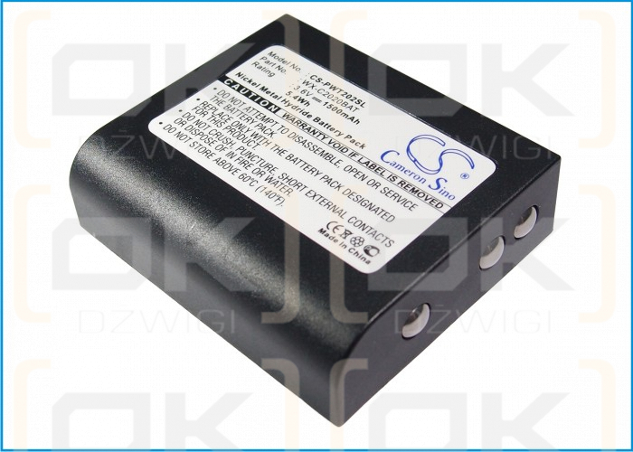 Panasonic Ultraplex II / WX-C2020BAT 1500 mAh Ni-MH 3,6 V (Cameron Sino)