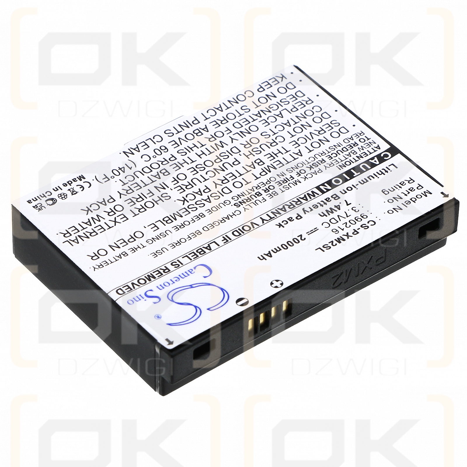 Samsung XM Radio / 990216 2000mAh Li-ion 3.7V (Cameron Sino)