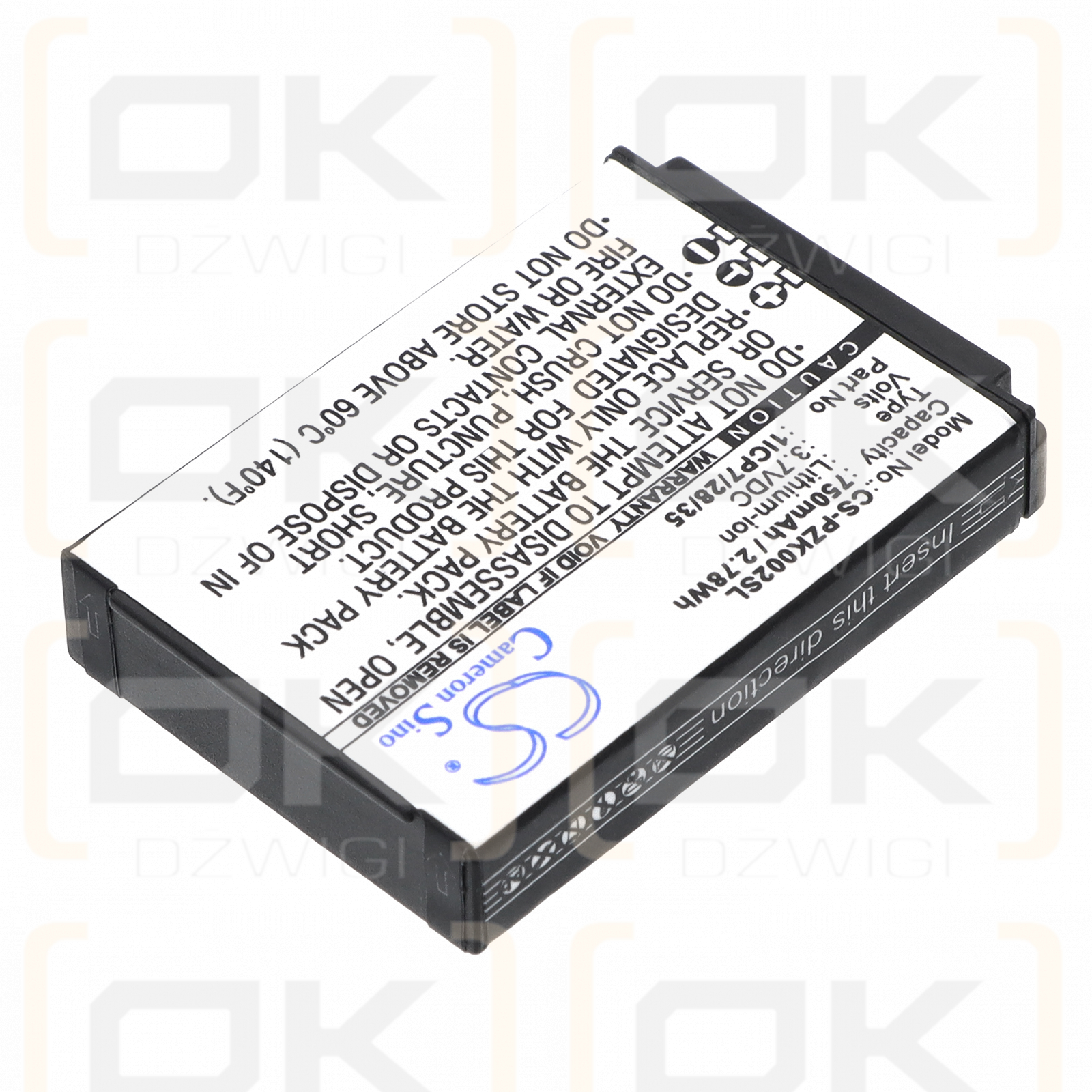 Parrot Zik 3.0 / 1ICP7/28/35 750 mAh Li-ion 3,7 V (Cameron Sino)