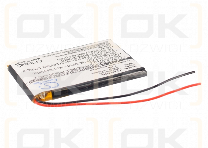 RAC 515F / LP053450 1S1P 850 mAh Li-Polymer 3.7 V (Cameron Sino)
